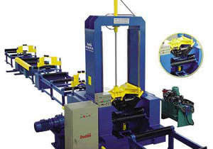 Máquina de corte por maçarico de perfil/lisa controlada por CNC série GS-4000 CNC