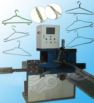 Автоматический станок для производства вешалок для одежды