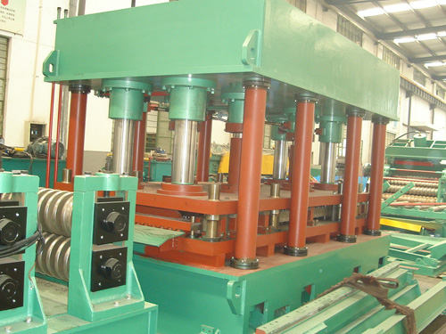 Thick Corrugated Panel Roll Forming Line for Steel Silo